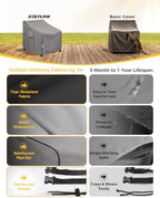 Heavy Duty Patio Chair Cover, 2 Pack - Image 6