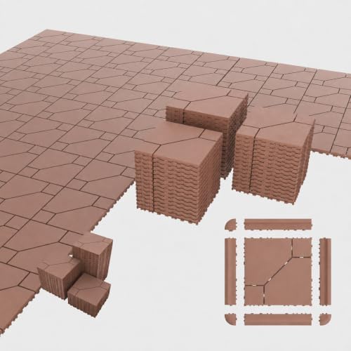 44 Pack Interlocking Deck Tiles by Unknown
