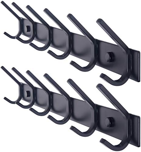 WEBI Coat Rack Wall Mounted, 17-1/8 Inch Coat Hooks by WEBI