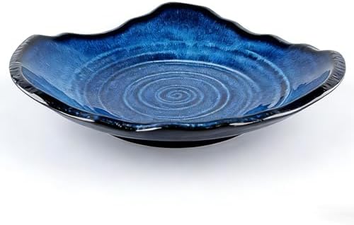 Blue Decorative Bowl by XIYOUQI