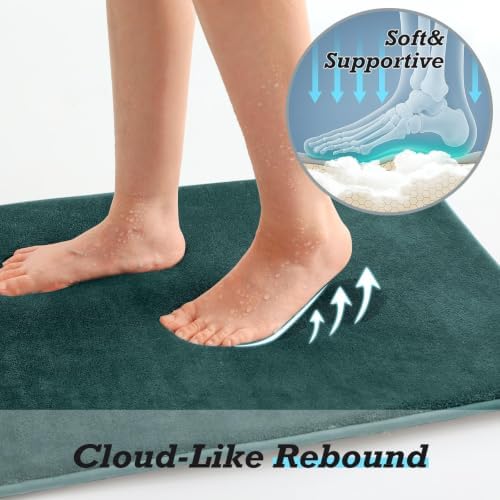 HUXMEYSON Bathroom Rugs Sets 3 Piece, Non-Slip & Quick Dry Bath Mat Set - Image 7