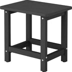 Weatherproof Outdoor Side Table, HDPE Small Outdoor Table by BIVODA