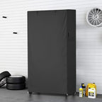 Storage Shelf Cover, Outdoor Heavy Duty 600D 60''W x 24''D x 72''H Dustproof - Image 2