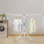 Foldable Clothes Drying Rack, Height Adjustable Tripod Laundry Drying Rack - Image 4