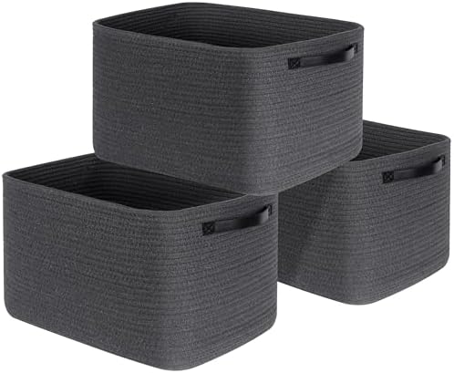 MINTWOOD Design 3-Pack Decorative Woven Storage Baskets by MINTWOODDesign