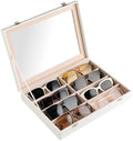 Frebeauty 8-Slot Sunglass Organizer, Sunglass Holder by Frebeauty