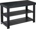 Pipishell 3 Tier Bamboo Shoe Rack Bench by Pipishell