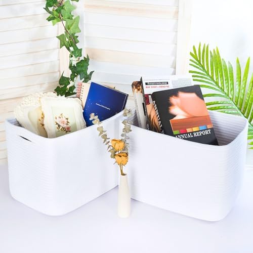 MINTWOOD Design 3-Pack Decorative Woven Storage Baskets - Image 3