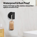 Kruodop Towel Hooks for Bathroom, 2 Packs Wall Mount Towel Holder, Stainless - Image 4