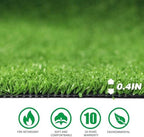 Artificial Grass Rug 8FTx98FT Synthetic Grass Turf Rug Indoor Outdoor Garden - Image 2