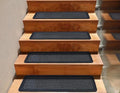 Stair Treads — 4 Pack 10x30 inch Polypropylene Rubber Stair Mats by Unknown