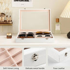 Frebeauty 8-Slot Sunglass Organizer, Sunglass Holder - Image 5