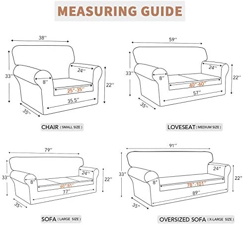 Easy-Going 100% Waterproof Couch Cover, 3 Cushion Oversized Sofa Cover - Image 6