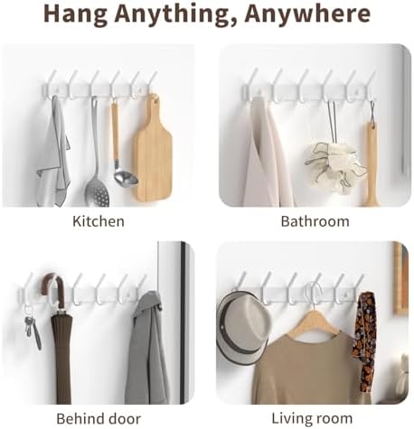 Coat Rack Wall Mount Hooks - Image 5