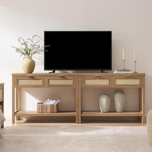 SICOTAS Rattan Console Table - Image 6