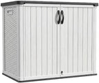 Patiowell 26 Cu.ft Plastic Outdoor Storage Cabinet, Lockable Waterproof by Patiowell
