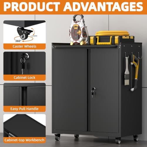 32''H Metal Storage Cabinets - Image 4