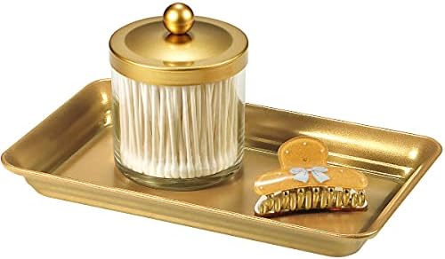 SheeChung Metal Vanity Tray, Bathroom Counter Storage Tray - Image 3