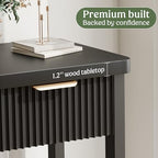 Lulive Fluted Console Table, 51 Inch Entryway Table - Image 4