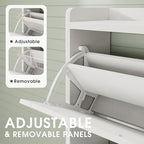 GRUSIGN Shoe Cabinet, Shoe Storage Cabinet - Image 4