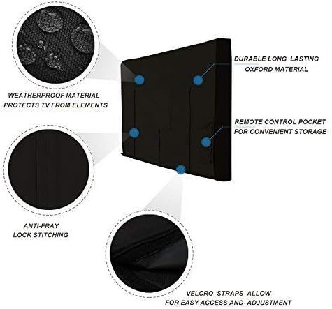 iBirdie Outdoor TV Cover 52 to 55 inch Weatherproof and Waterproof - Image 3