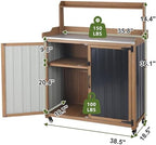 Ketive Rolling Potting Bench - Image 5