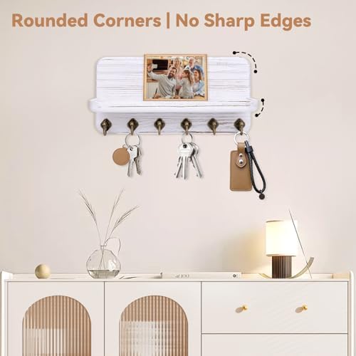 Key Holder for Wall, Mail Organizer Wall Mount - Image 6