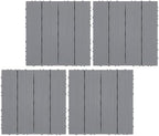 4pcs Interlocking Deck Tiles by Healifty