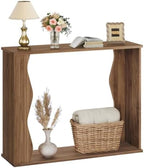 HOOBRO Narrow Entryway Table, 39.4 Inches Console Table by HOOBRO