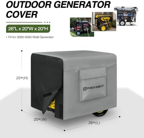 Porch Shield Generator Cover for 3000-5000W - Image 2