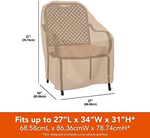 Modern Leisure Basics Patio Chair Cover - Image 2
