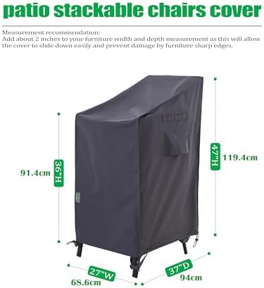 F&J Outdoors Patio Chairs Cover - Image 2