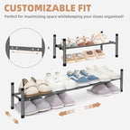 STORAGE MANIAC Expandable Shoe Rack - Image 4