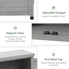 Outdoor Storage Cabinet & Potting Bench Table - Image 5