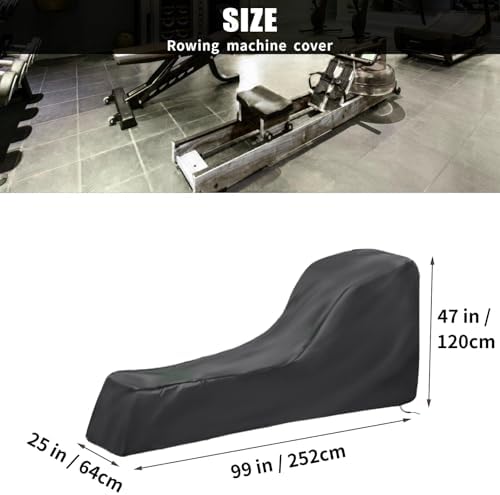 Rowing Machine Cover, Rower Outdoor Cover - Image 2
