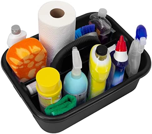 Akro-Mils 09185 Plastic Tote Tool & Supply Cleaning Caddy - Image 2