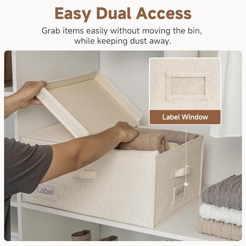 StorageWorks Large Decorative Storage Boxes - Image 3