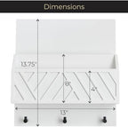 BLU MONACO | Wall Mount Key Holder - Image 6