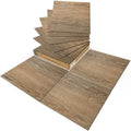 Art3d 10-Pack Peel and Stick Vinyl Floor Tiles, Light Brown Ash by Art3d