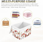 Bolaz Storage Bins with Lids and Handles, Christmas Snowman Storage Box Storage - Image 7