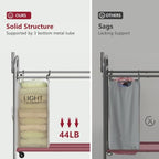 Tajsoon 2 Section Laundry Sorter Hamper - Image 6