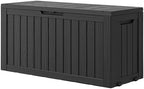 KAMABOKO Outdoor Storage Box, 85 Gallon Deck Box Outdoor Waterproof Patio by KAMABOKO