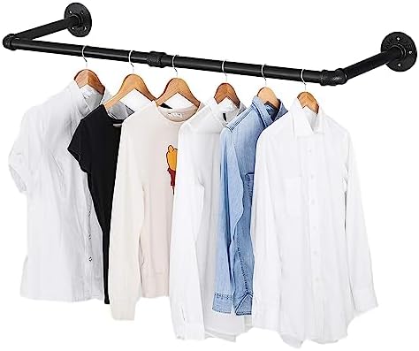 Oroonoko 36" Wall Mounted Clothes Rack, Closet Rods by Oroonoko