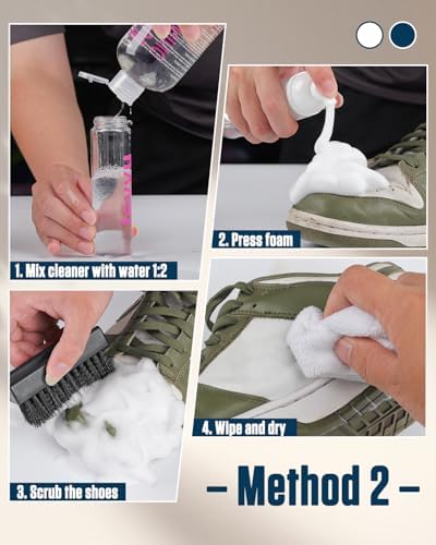 Jevvu Shoe Cleaner, Sneaker Cleaner Foam - Image 6