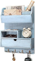Rebee Vision Pine Wood Key Holder Wall Mount by REBEEVISION