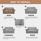 Easy-Going 100% Waterproof Chair Couch Cover, Stretch Jacquard Sofa Cover - Image 5