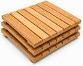 Maximo Garapa Hardwood Deck Tiles, Interlocking Patio Tiles, Outdoor Flooring by Unknown