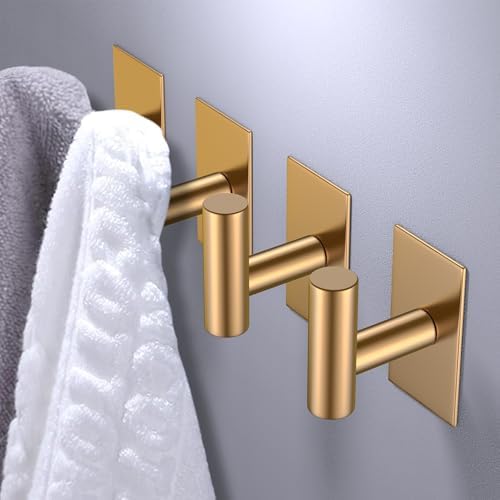 VAEHOLD Wall Towel Hooks, Heavy Duty Sticky Holder Waterproof Towel Hooks - Image 5