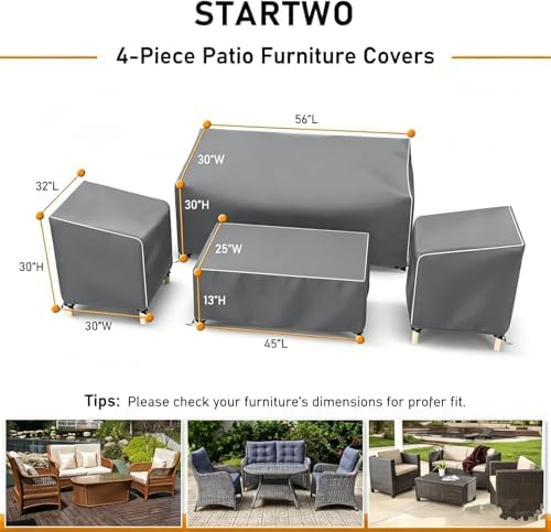 STARTWO Patio Furniture Covers - Image 2