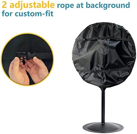 Bitubi Industrial Fan Cover, Waterproof Outdoor Fan Covers, Compatible - Image 4
